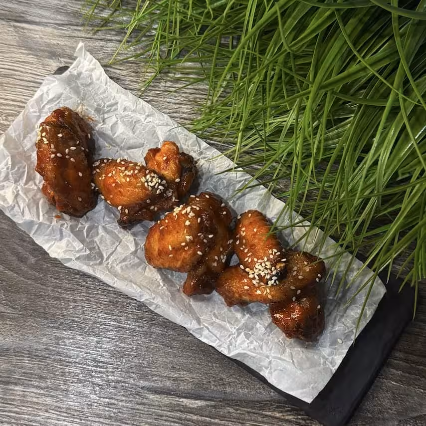 Фото Крылышки в сладко-остром соусе